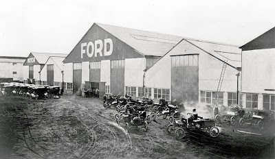 Trafford Park Ford assembly in England