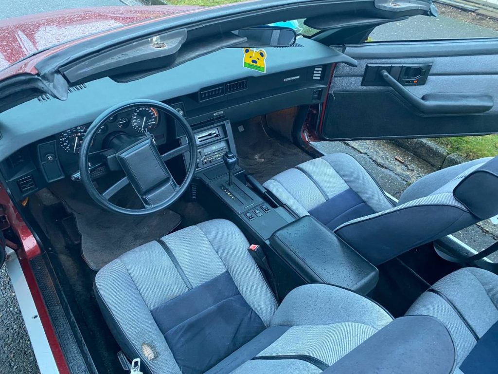 1988 camaro interior