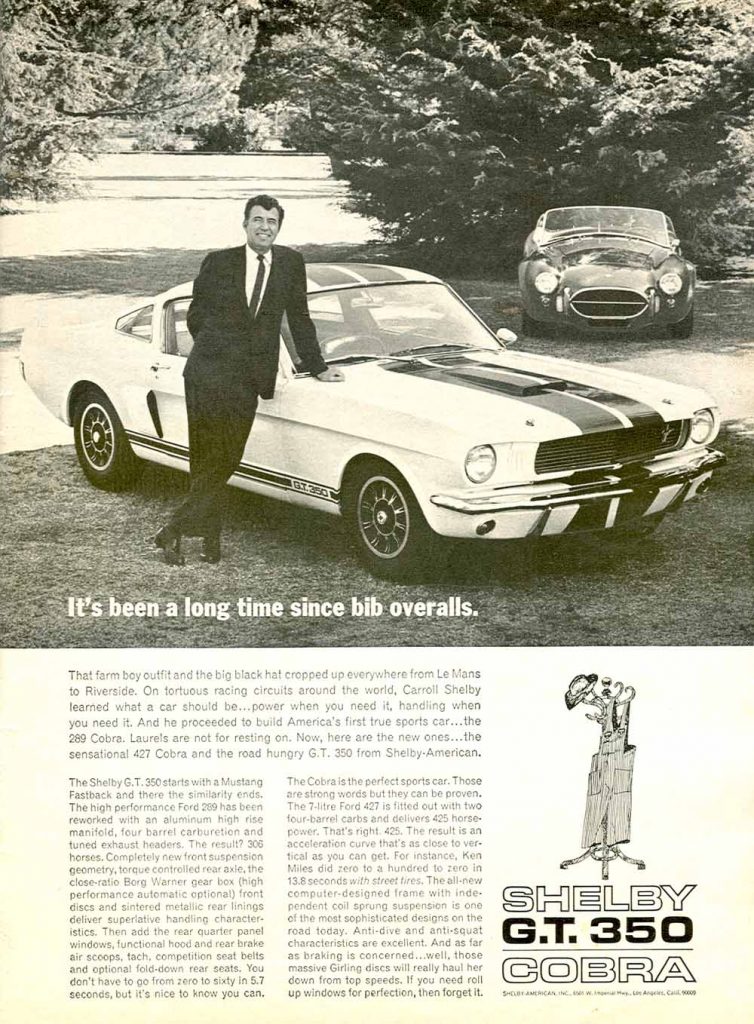 shelby gt350 ad